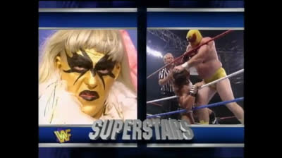 1996.08.03 ⭐ Sable rejects Goldust's present + Goldust promo on Marc Mero ⭐ WWF Superstars