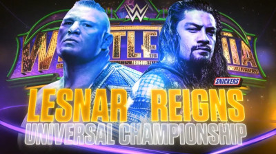 Brock Lesnar vs Roman Reigns - Wrestlemania 34 (Full Match)