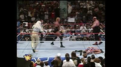 1996.09.30 ⭐ Goldust & Vader attack Sycho Syd & Shawn Michaels ⭐ WWF Raw