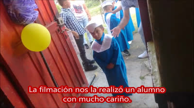 Grados en la sede Tarqui, de la Insitución Santa Ana, de Guática, Risaralda.