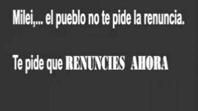 QUE  RENUNCIE  AHORA