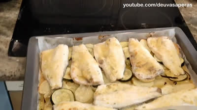 Receta fácil de filetes de lubina