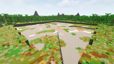 Minecraft: Batalla en el campo de lava contra criaturas infernales!