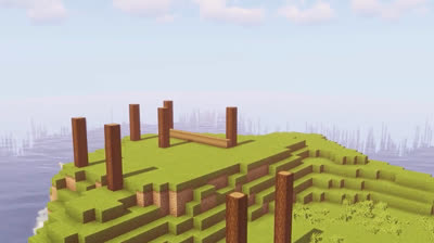 Desafío de supervivencia: Solo con comida vegetariana en Minecraft!