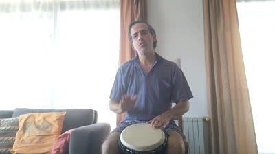 Tocando el Djembe (Percusion) (31/01/2024)