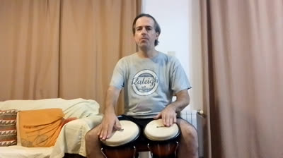 Tocando el Bongo (Percusion) (14/01/2024)