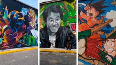 Homenaje de artistas peruanos a Akira Toriyama