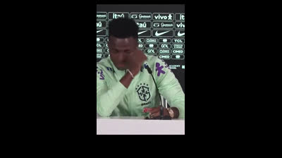 Vinicius Jr breaks down in tears after talking about racism before Spain vs. Brazil