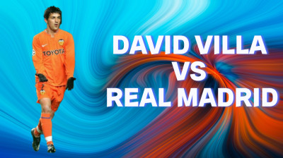 23-3-08 David Villa vs Real Madrid
