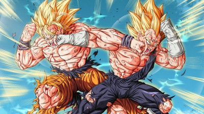 Goku vs Majin Vegeta - Pelea Completa latino