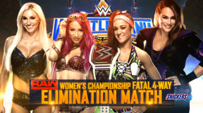 Bayley vs Sasha Banks vs Charlotte Flair vs Nia Jax - Wrestlemania 33 (Full Match)