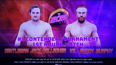 Gentlemen Jack Gallagher vs Buddy Murphy (WWE 2K19)