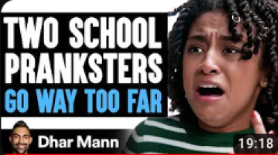 Two SCHOOL PRANKSTERS Go WAY TOO FAR, What Happens Is Shocking