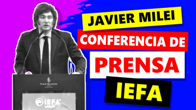 ► MILEI en IEFA Caerán 70mil empleados. después de los 50mil despidos