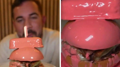 Hamburguesa de Pantera Rosa