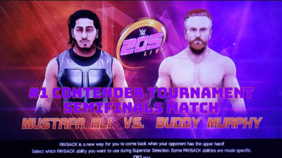 Mustafa Ali vs Buddy Murphy (WWE 2K19)