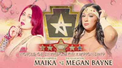 Megan Bayne(challenger) Vs. Maika(champion)