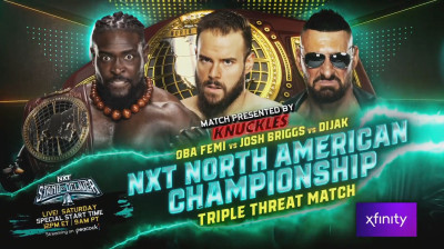 Oba Femi vs Dijak vs Josh Briggs (Full Match)