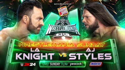 LA Knight vs Aj Styles (Full Match)