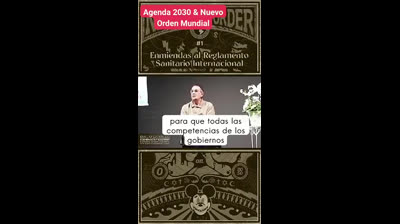 Nos llevan a una gobernanza global en manos de la OMS.