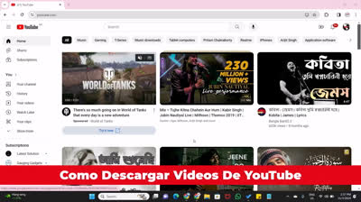 Descarga videos de YouTube y conviértelos a diferentes formatos