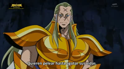 Saint Seiya Ω 36 - ¡Orgullo sublime! ¡El puño real de Mycenae!