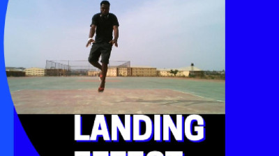 Super Hero Landing Effect