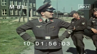 16mm Agfa Colour Film of Luftwaffe Air Defense Training, May 1943 (HD 1080P)