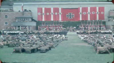 Private 16mm Colour Film of Hitler Youth's Sports Festival in Wels, Reichsgau Upper Danube, July 1944 (HD 1080P)