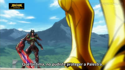 Saint Seiya Ω 62 - ¡La batalla mortal de Genbu! ¡La Espada Sagrada vs. la Espada de Libra!