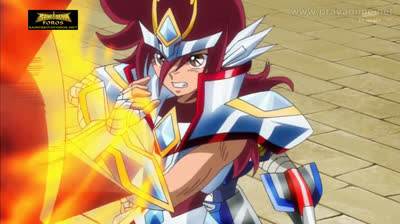 Saint Seiya Ω 65 - ¡Derriban la puerta de la muralla de hierro! ¡La lanza de pegaso y el escudo del dragón!