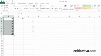 Vídeos de tutoriales de Excel Capítulo 15