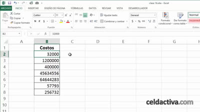 Vídeos de tutoriales de Excel Capítulo 17