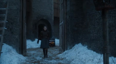 Arya Stark s'amuse avec Brienne de Torth