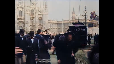 Mailand im Jahr 1896