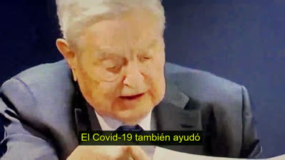 El globalista George Soros hablando de la vigilancia china a sus ciudadanos en la pandemia: