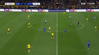 Liga de Campeones - Borussia Dortmund 4-2 Atletico de Madrid