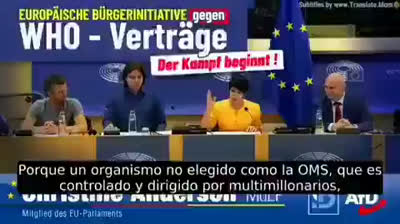 Christine Anderson Diputada ?? al Parlamento Europeo
