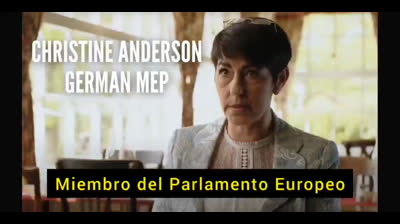 Christine Anderson, eurodiputada alemana sobre el Tratado de Pandemias de la OMS:
