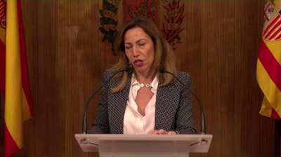 ALCALDESA ZARAGOZA SOBRE ESTADIO PARKING NORTE