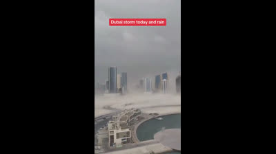Parece que a Dubai se le fue de las manos el cultivo de nubes artificiales
