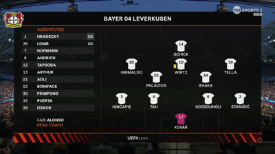 EUROPA LEAGUE - West Ham 1-1 Bayer Leverkusen