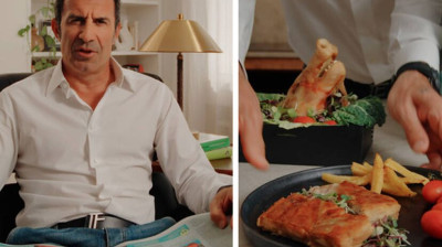 Anuncio de Figo con Uber Eats para "El Clásico" de este fin de semana