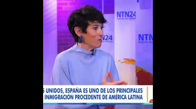 La ministra de Inclusión, Elma Saiz: “Hasta 2050 necesitamos del orden de 200.000 migrantes al año..