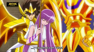 Saint Seiya Ω 78 -¡Comienza la batalla definitiva! ¡A por la diosa del destino!