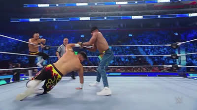 WWE SMACKDOWN Angel Garza & Humberto Carrillo VS Ashante Thee Adonis & Top Dolla | Kai Wrestling Broadcast