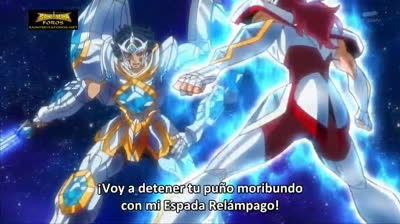 Saint Seiya Ω 81 - ¡Chronotector colocada! ¡El impacto de los Cuatro Reyes Celestiales!