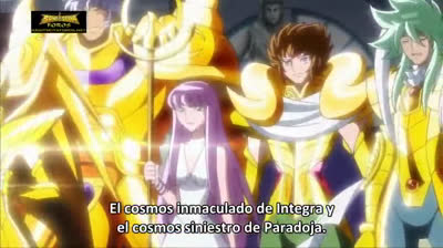 Saint Seiya Ω 84 - ¡Una sombra se acerca! ¡Los Gold Saints que protegen a Athena!
