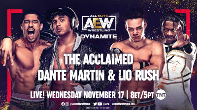 Dynamite 17.11.21 - Dante Martin & Lio Rush vs The Acclaimed