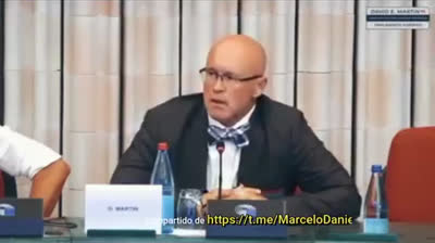 El Dr. David E. Martin, en el Parlamento Europeo,  solicita la destrucción total de la Organización Mundial de la Salud (OMS)
